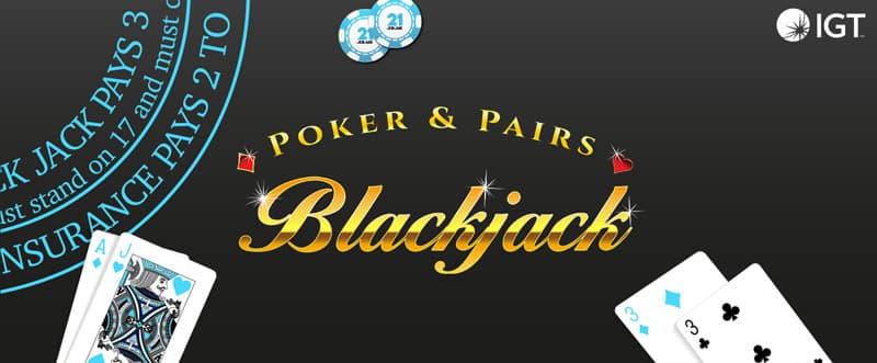 Perfect Pairs Blackjack & 21+3 - Introducing Two New Side Games